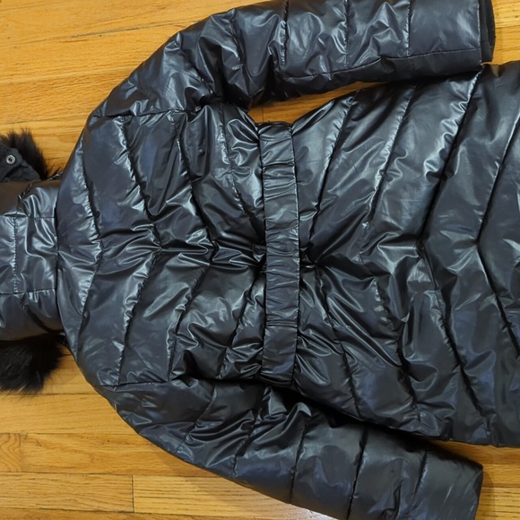 Girls Abercrombie Belted Winter Jacket - Picture 4 of 4